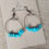Thumbnail: Turquoise Howlite earings 