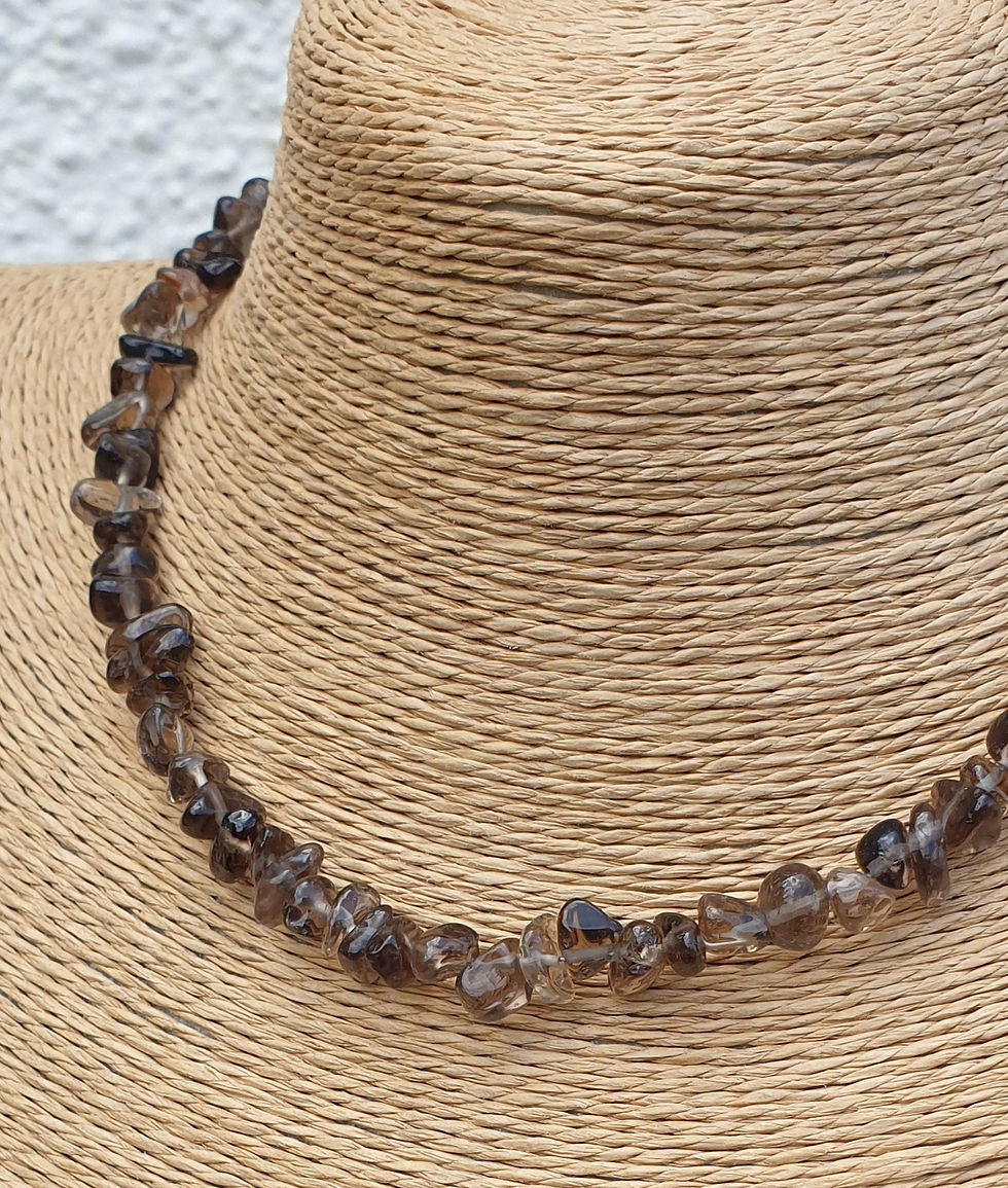 Thumbnail: Smoky Quartz necklace 