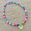 Thumbnail: Rainbow heart Anklet 