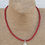 Thumbnail: Red Coral necklace 