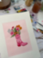 Aquarelle & Déjeuner