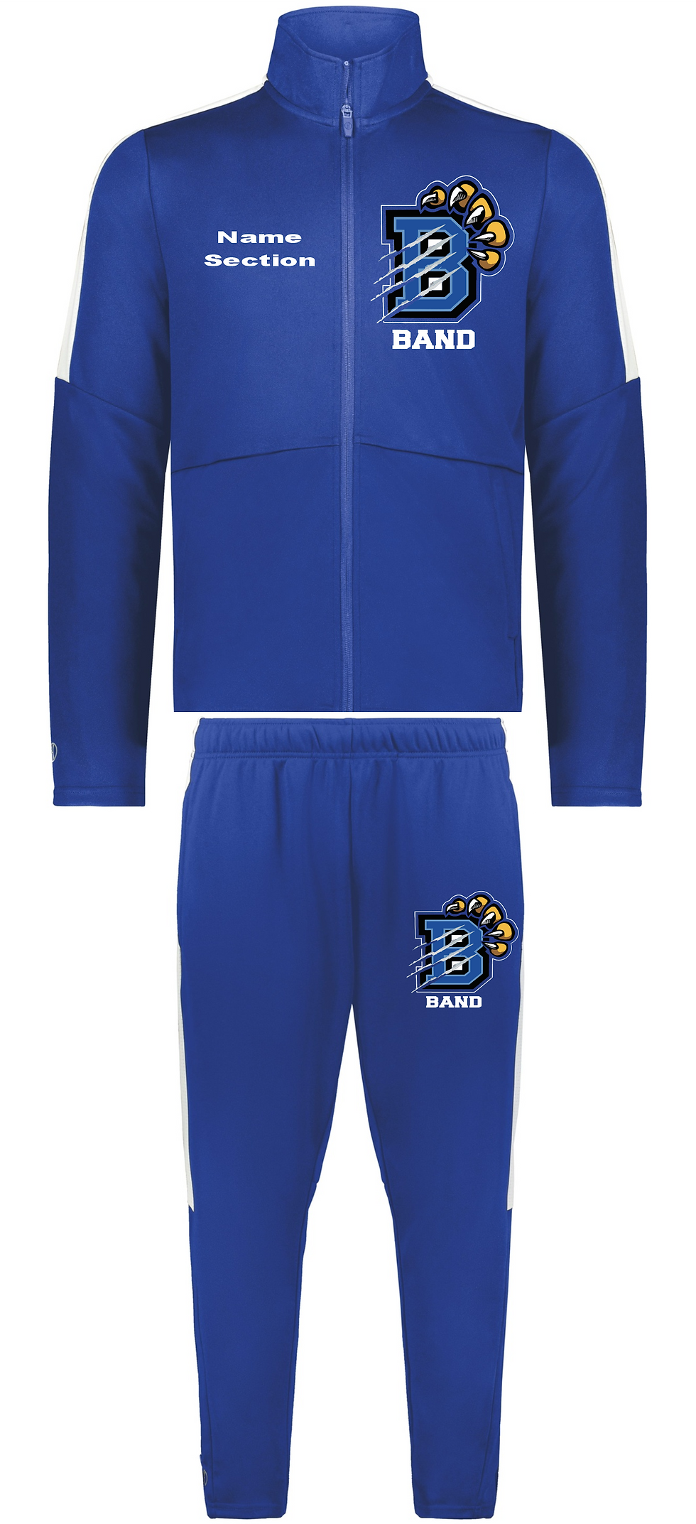 Thumbnail: BOLTON HIGH SCHOOL BAND CUSTOM TRACK SUITS