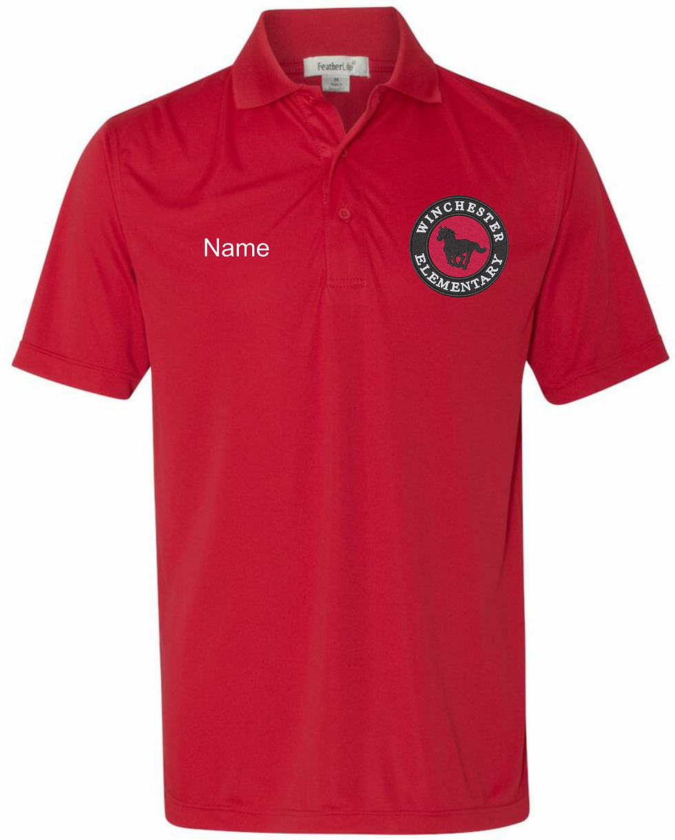 Thumbnail: WINCHESTER ELEMENTARY POLO SHIRTS (EMBROIDERED)