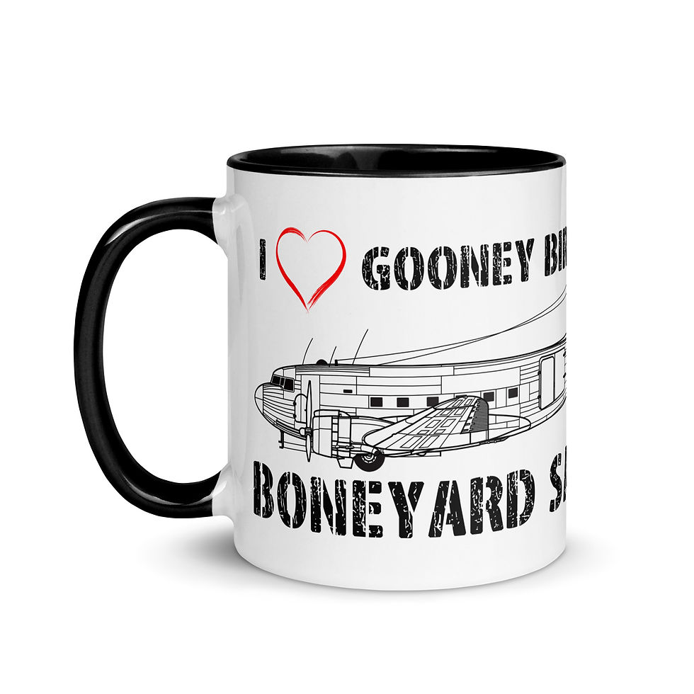 I Heart Gooney Birds Mug with Color Inside