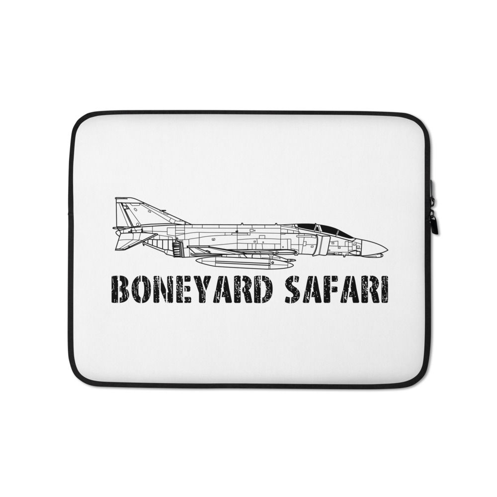 Boneyard Safari F-4C Laptop Sleeve