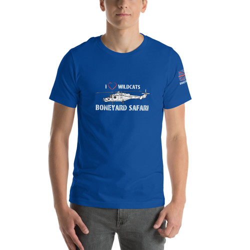 AW139 I Heart Wildcats Short Sleeve T-Shirt | Boneyard Safari
