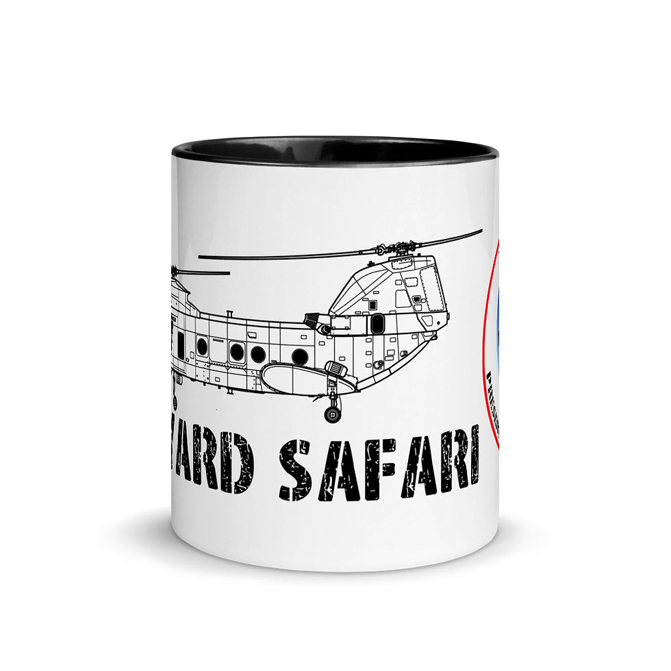 Boneyard Safari CH-46 Mug with Color Inside