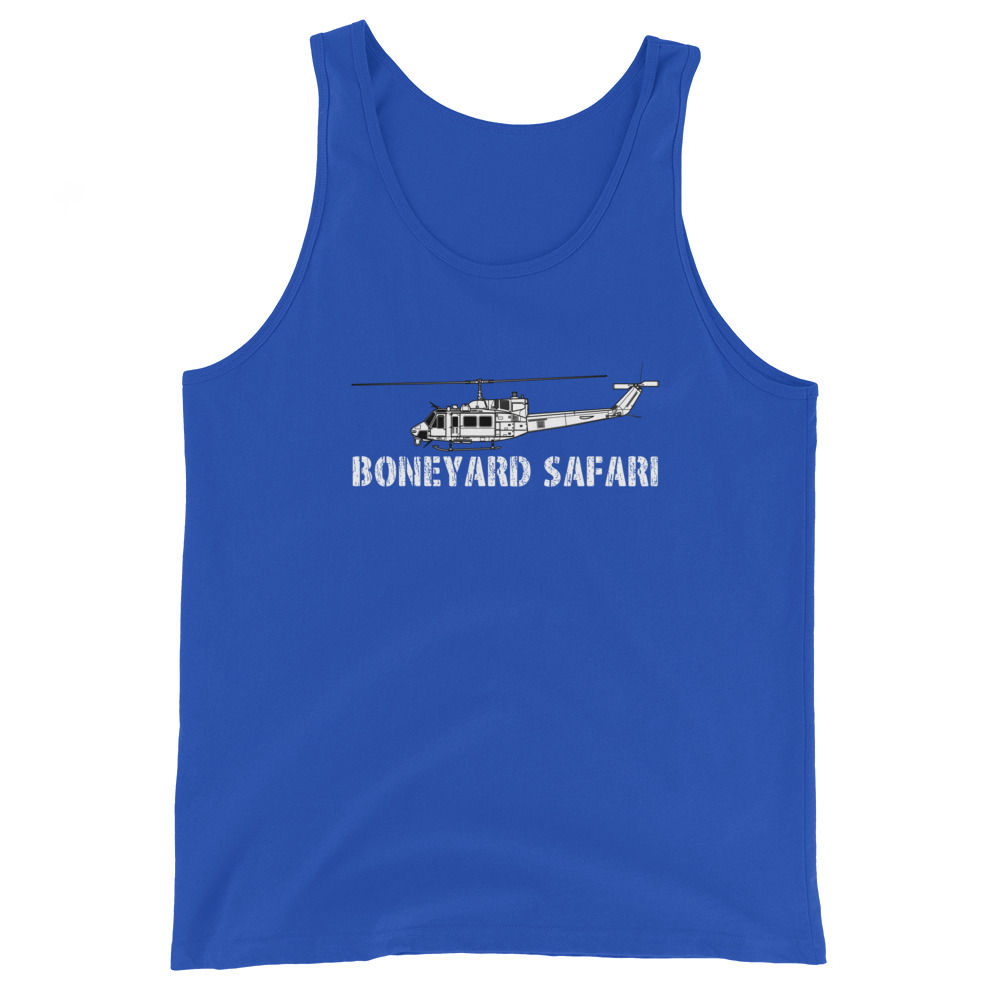 Boneyard Safari UH-1N Unisex Tank Top