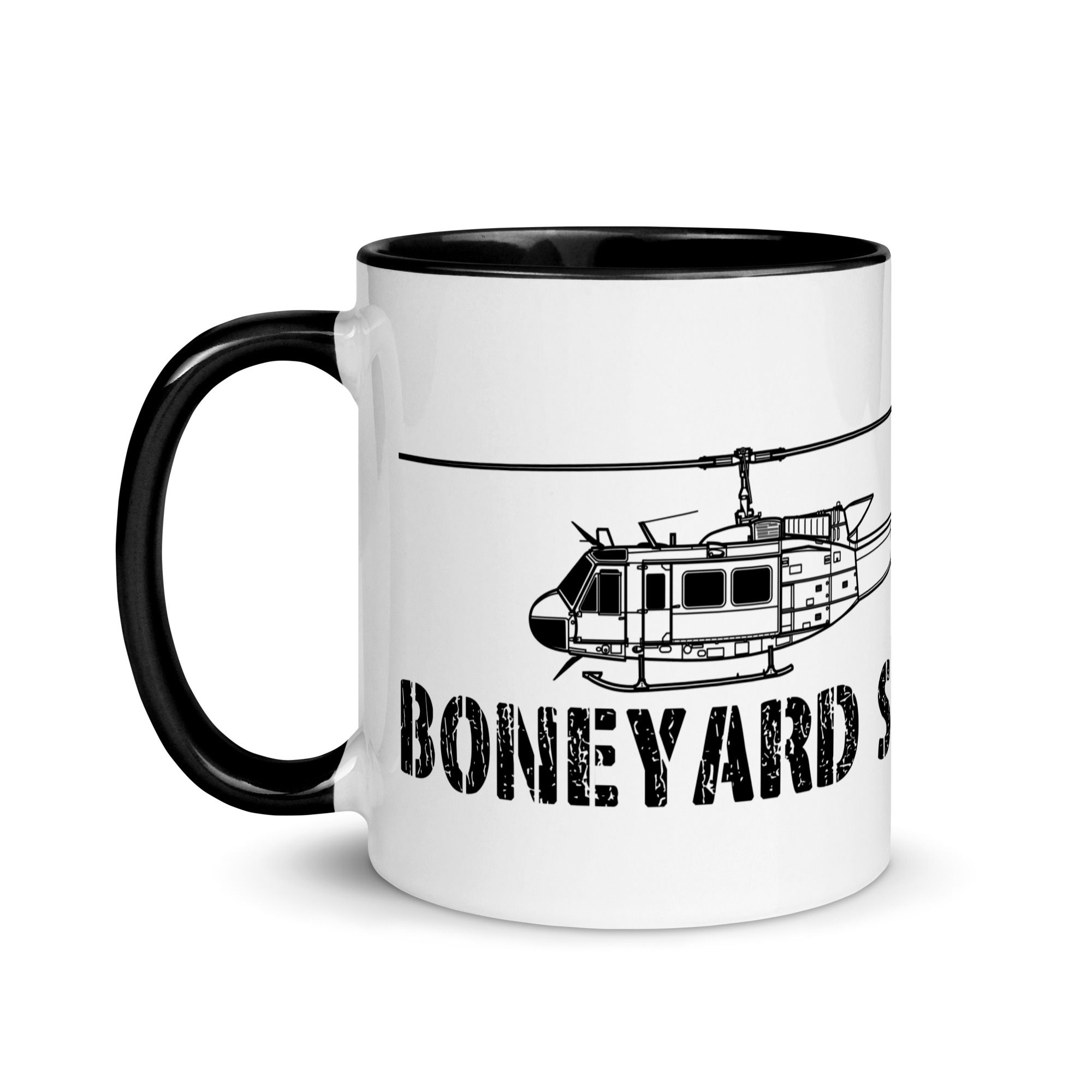 Boneyard Safari UH-1H Mug with Color Inside