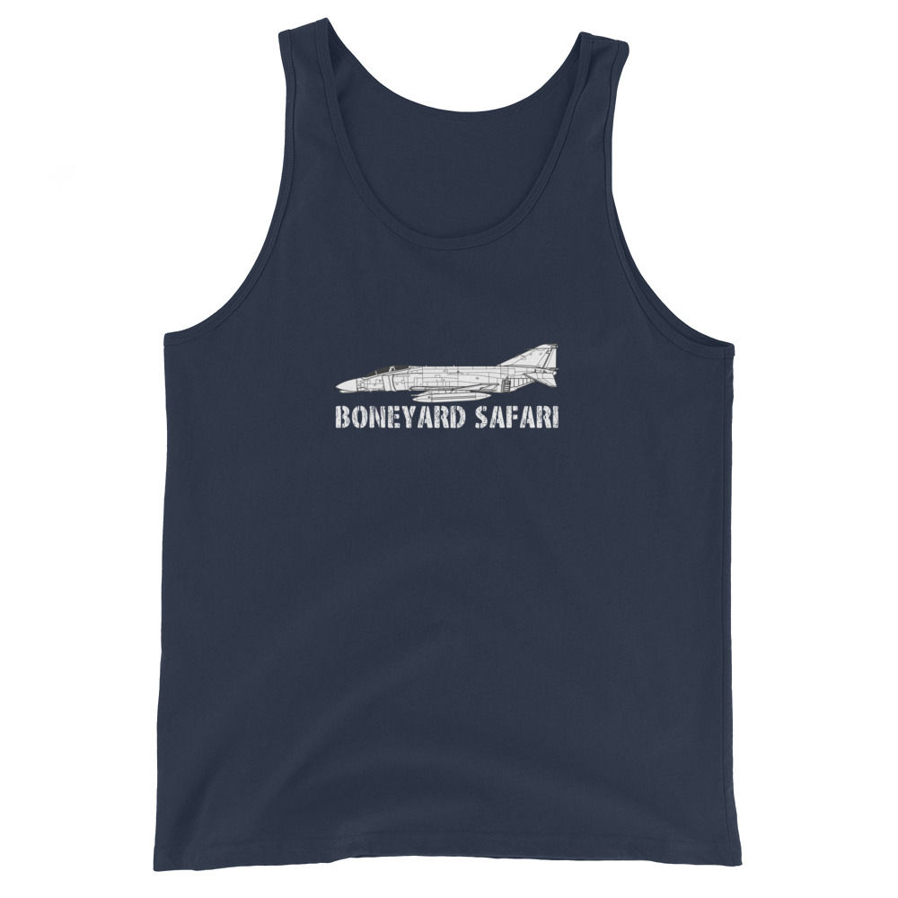  Boneyard Safari F-4B Unisex Tank Top