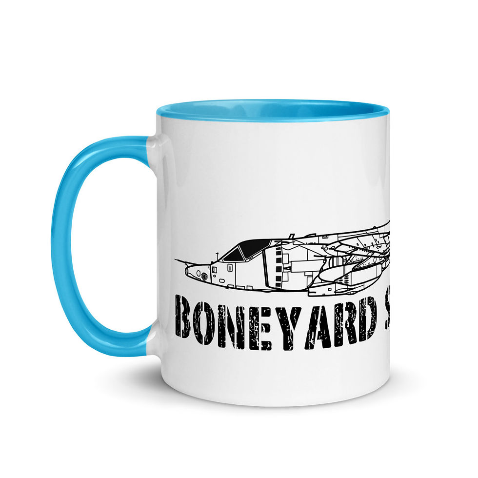 Boneyard Safari GR.3 Mug with Color Inside