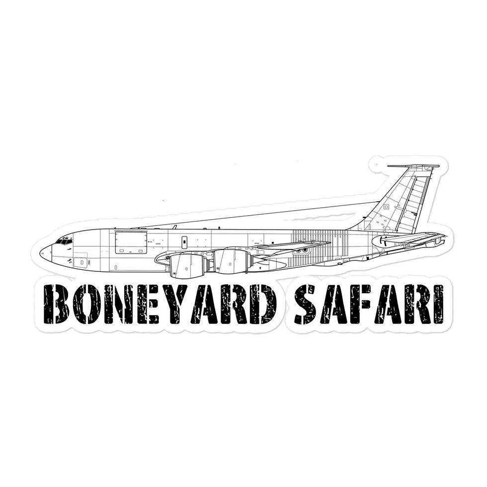 Boneyard Safari KC-135R Sticker