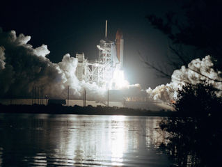 Lift off of Space Shuttle Atlantis