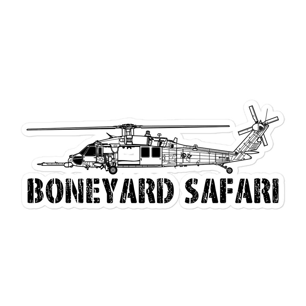 Boneyard Safari HH-60G sticker