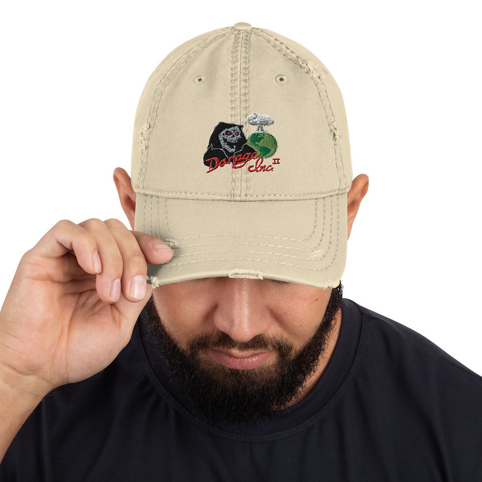 Damage Inc II Distressed Dad Hat