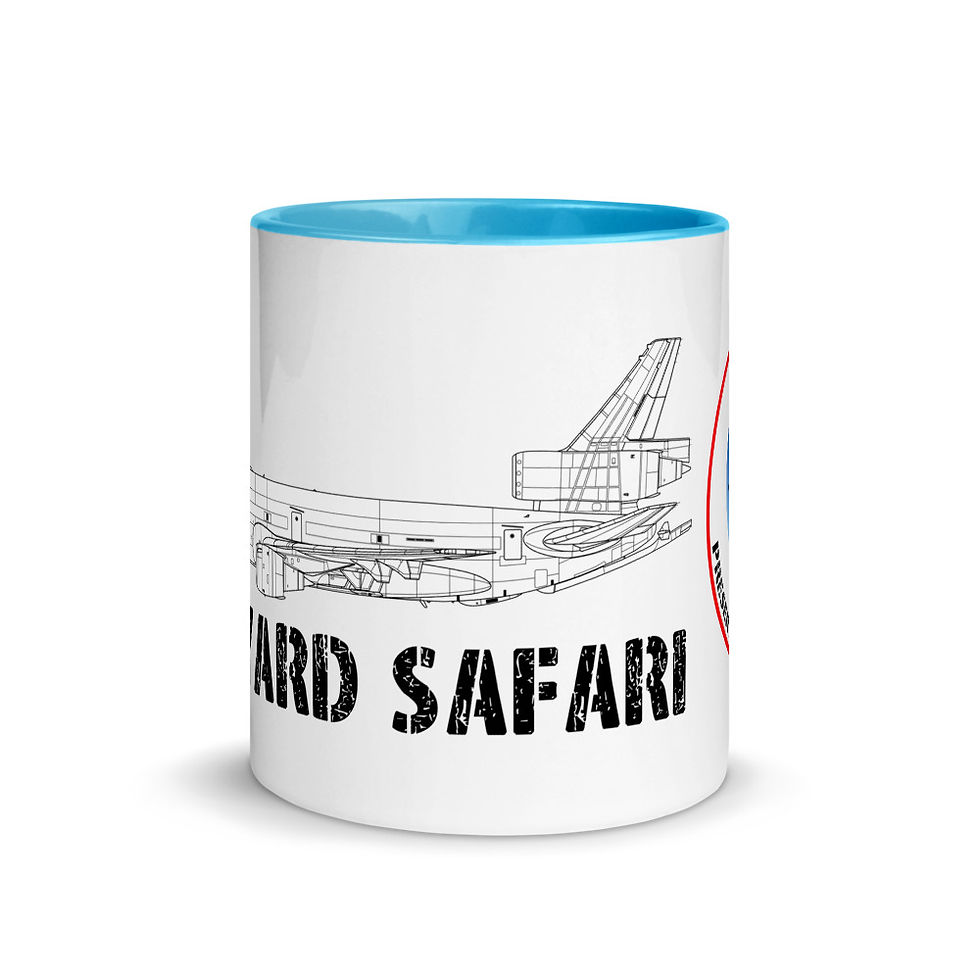 Boneyard Safari KC-10 Mug with Color Inside