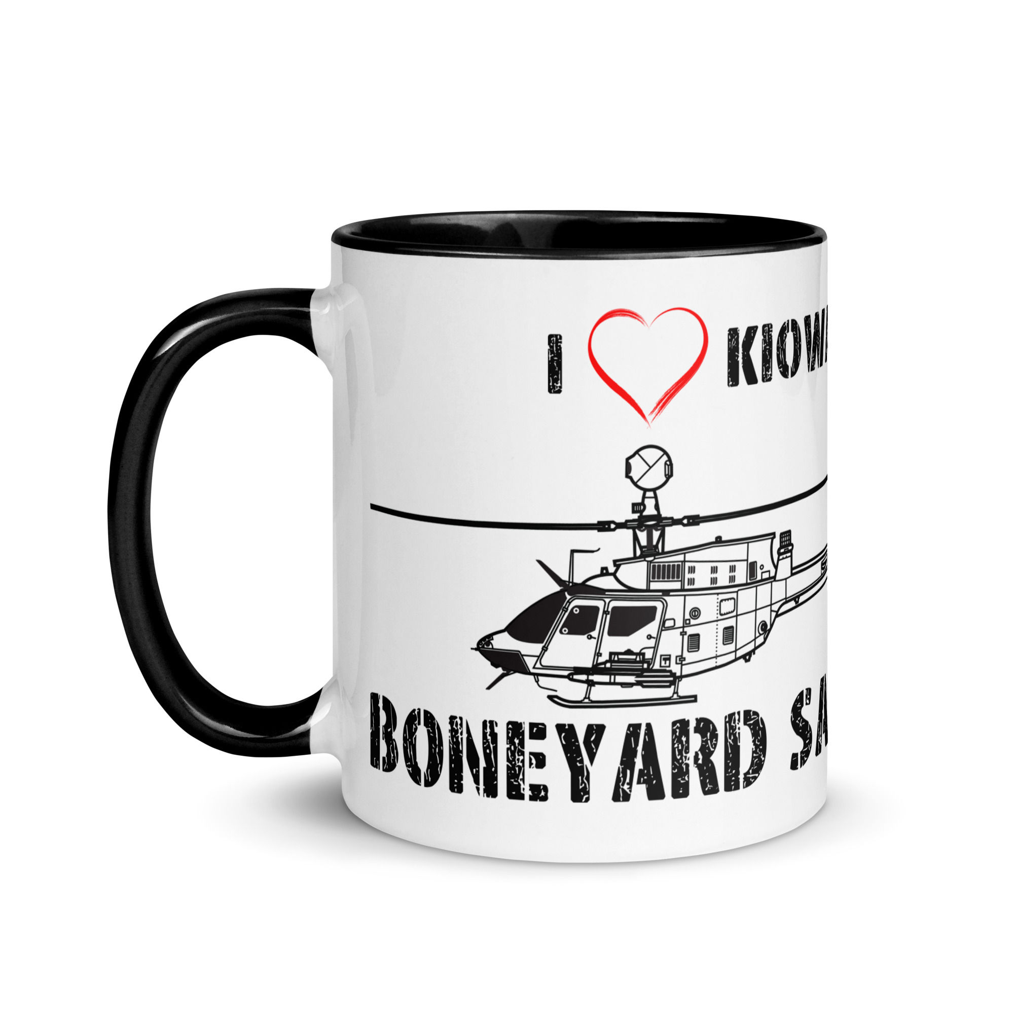 I Heart Kiowas Mug with Color Inside