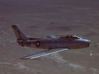 F-86 in Flight (1948)