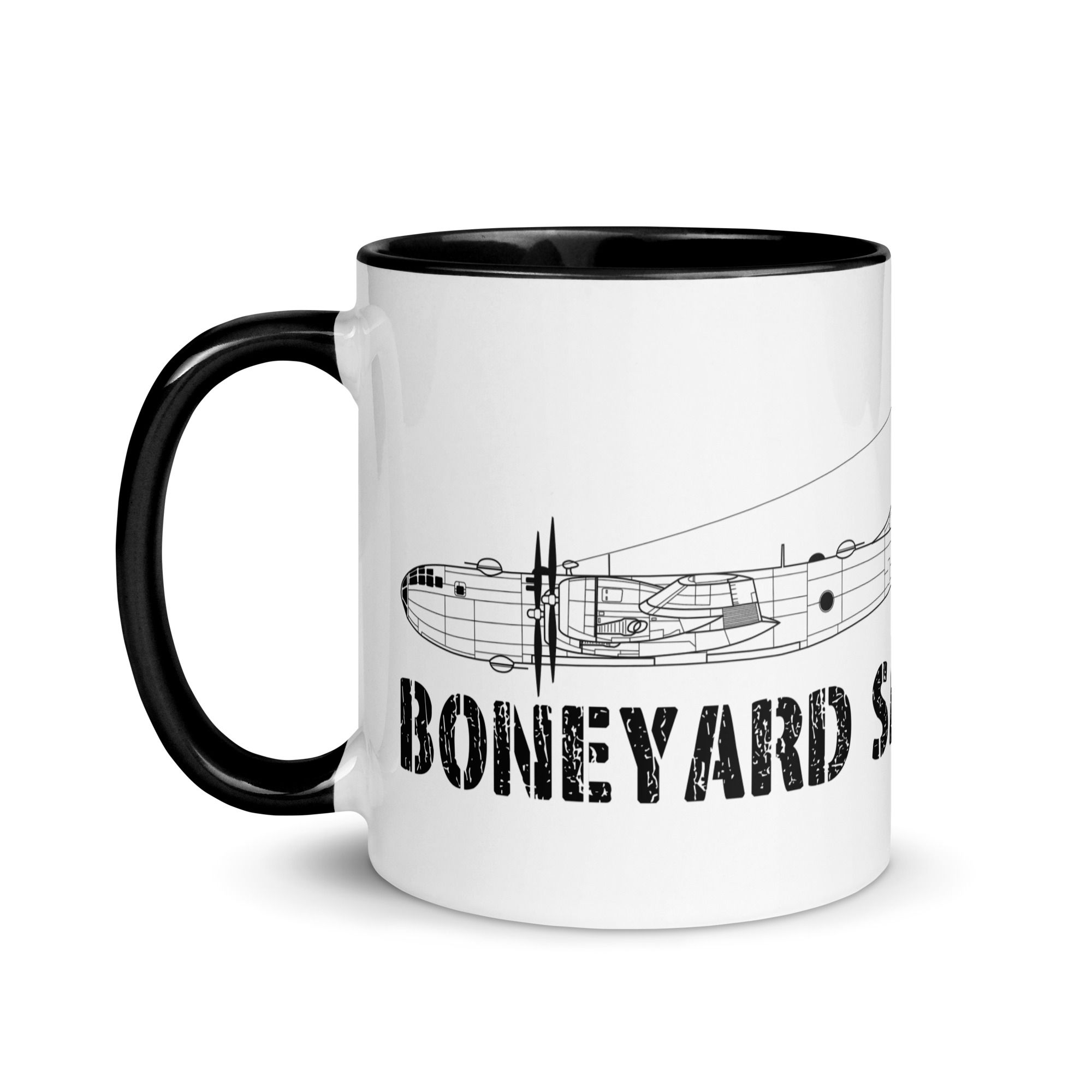Boneyard Safari B-29 Mug with Color Inside