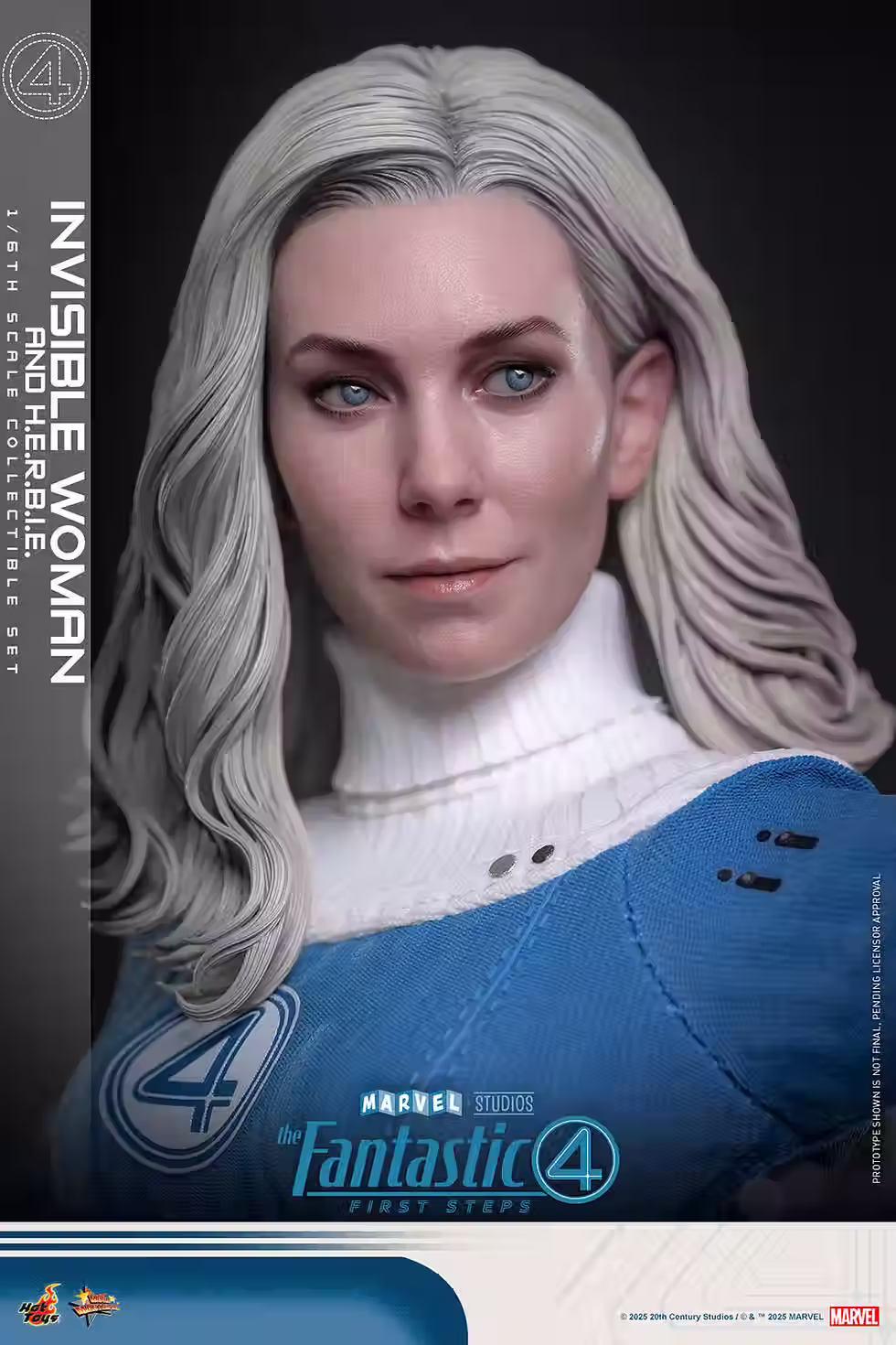 Thumbnail: Hot Toys 1/6 Invisible Woman and H.E.R.B.I.E. - Fantastic Four First Steps (NEW)