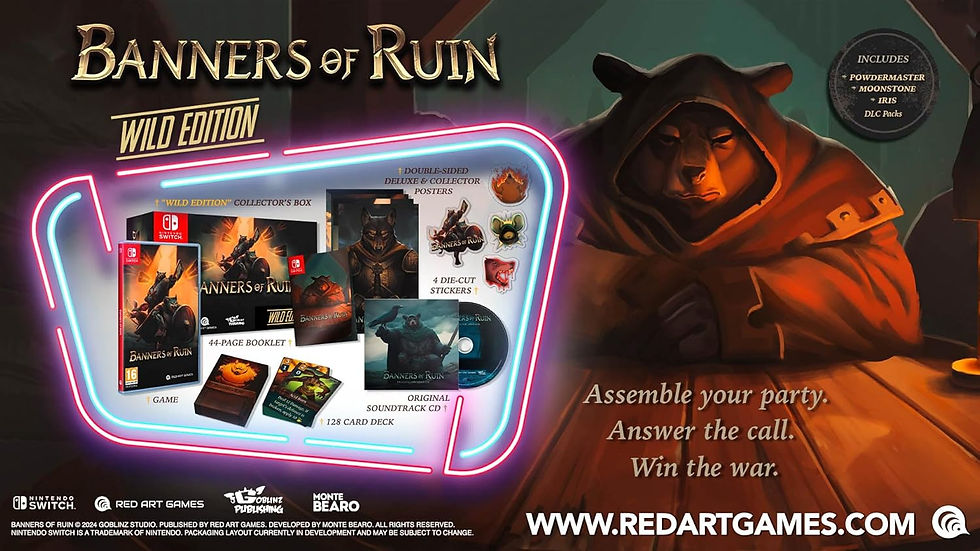 Thumbnail: Switch: Banners of Ruin Wild Edition (NEW & SEALED)