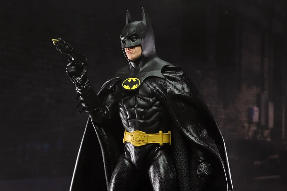 Thumbnail: Batman Movie (1989) 8 Inch Clothed Action Figure - Batman (NEW)