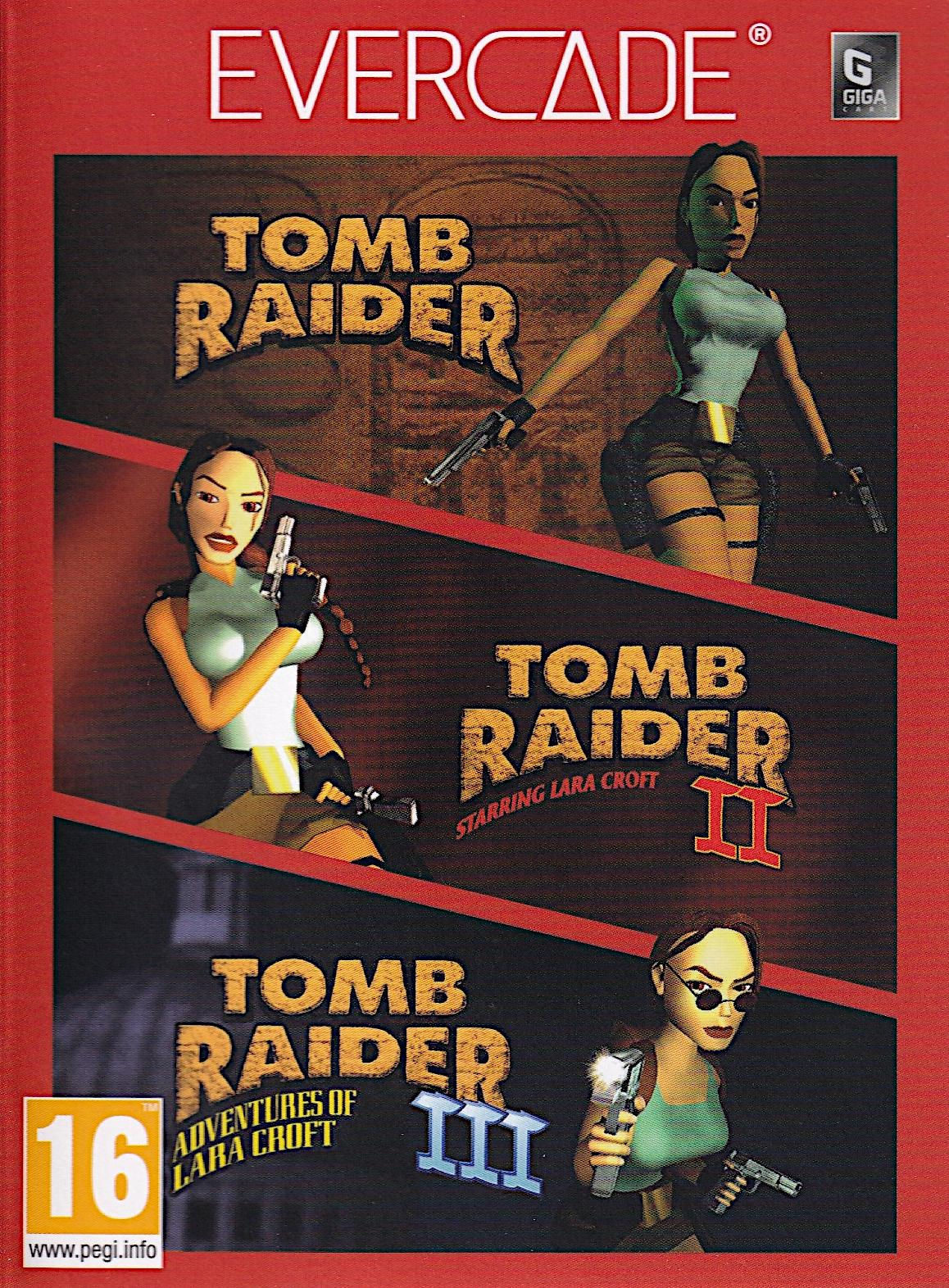 EVERCADE: Tomb Raider Collection 1 (COMPLETE)