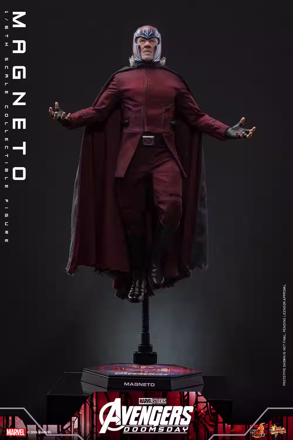 Hot Toys 1/6 Magneto - Avengers Doomsday (NEW)