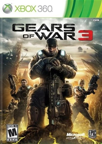 Xbox 360: Gears Of War 3 (NO MANUAL)