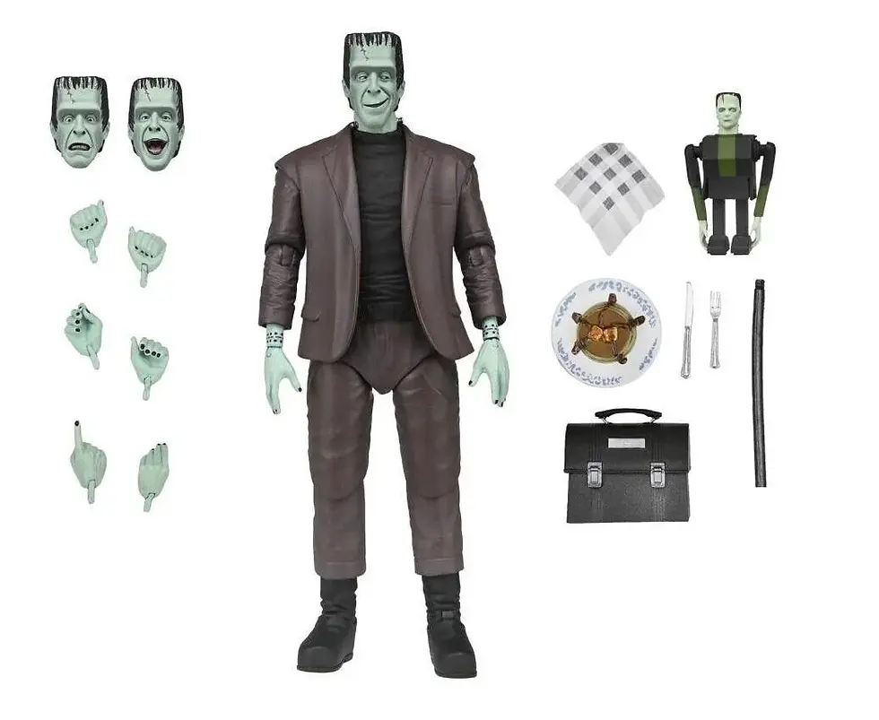 Thumbnail: NECA: Munsters TV Series 7 Inch Ultimate Action Figure - Herman Munster (NEW)