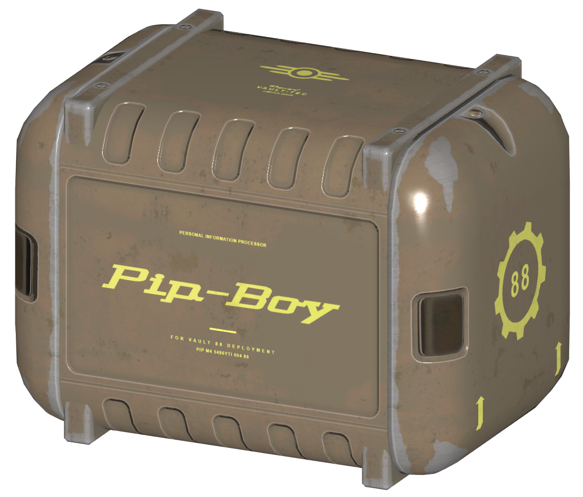Fallout 4 Pip-Boy With Crate