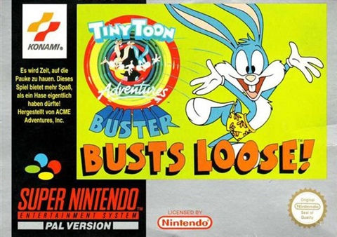 SNES: Tiny Toon Adventures Buster Busts Loose, Complete (FAIR)
