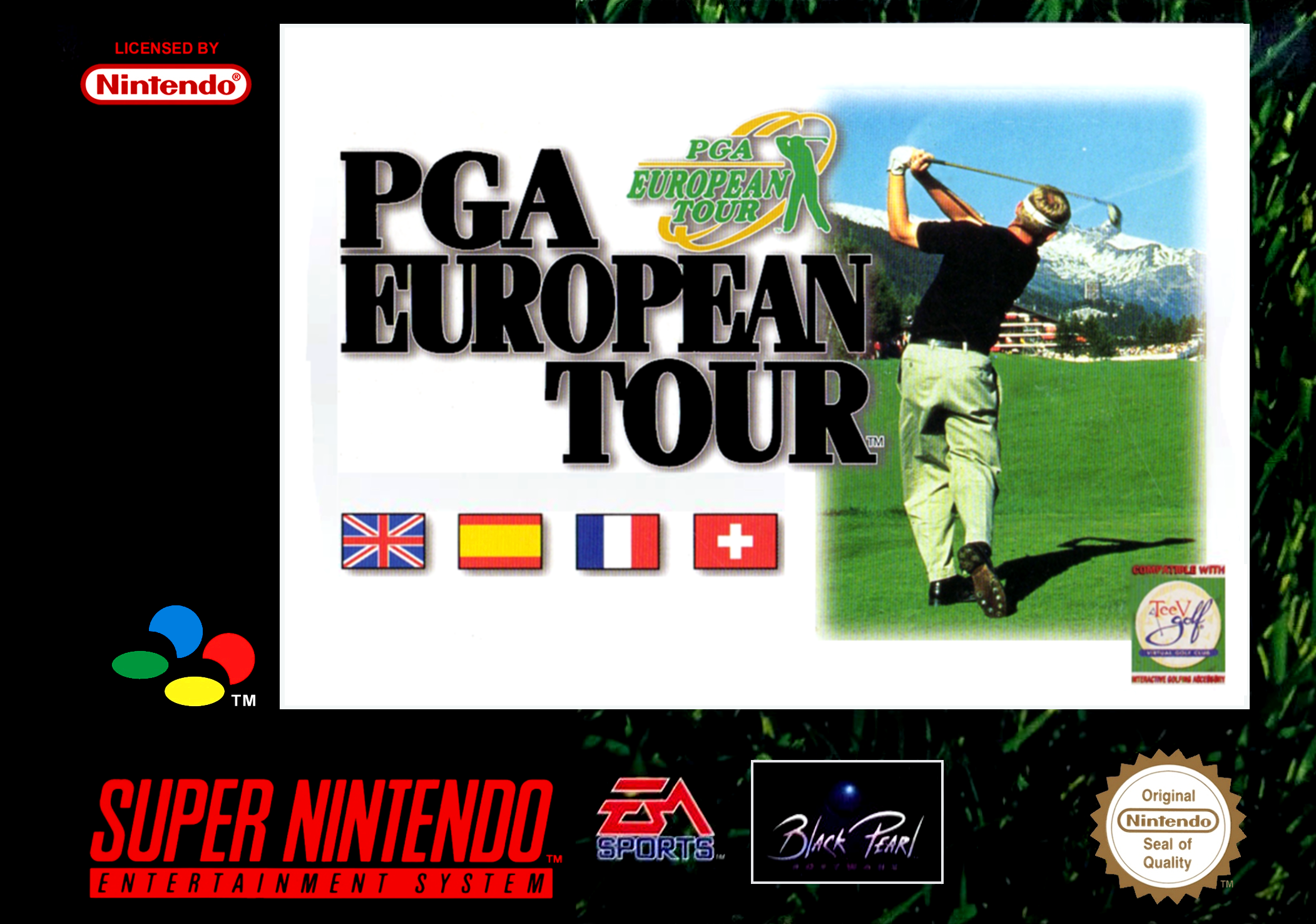 SNES: PGA European Tour (COMPLETE)(FAIR)
