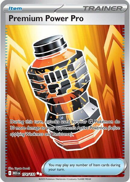 POKEMON: Premium Power Pro (174/132)(MEGA EVOLUTION)(UNGRADED)
