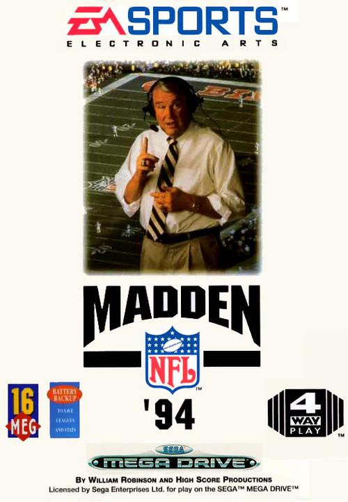 Mega Drive: Madden NFL 94, Complete