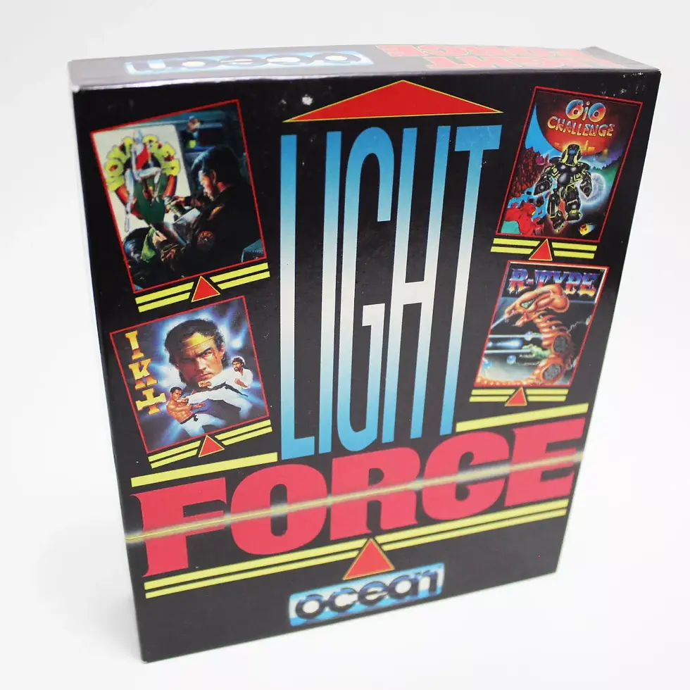 Atari ST: Light Force (4 GAME PACK)(BOXED)(COMPLETE)(FAIR)