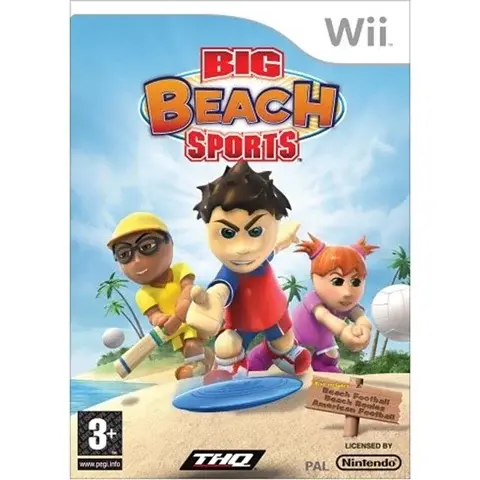 WII: Big Beach Sports (NO MANUAL)