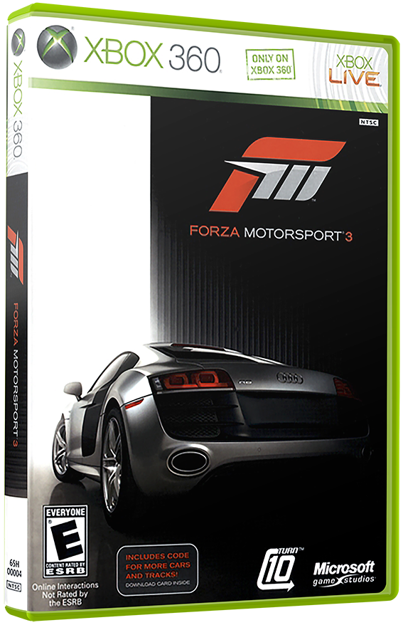 Xbox 360: Forza Motosport 3, No Manual