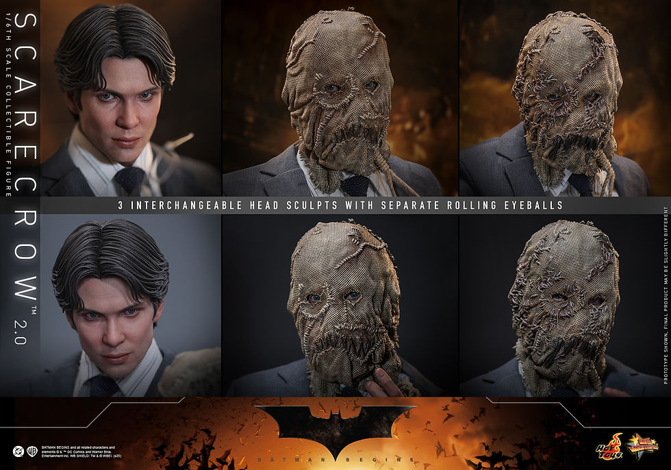 Thumbnail: Hot Toys 1/6 Scarecrow 2.0 - Batman Begins (NEW)