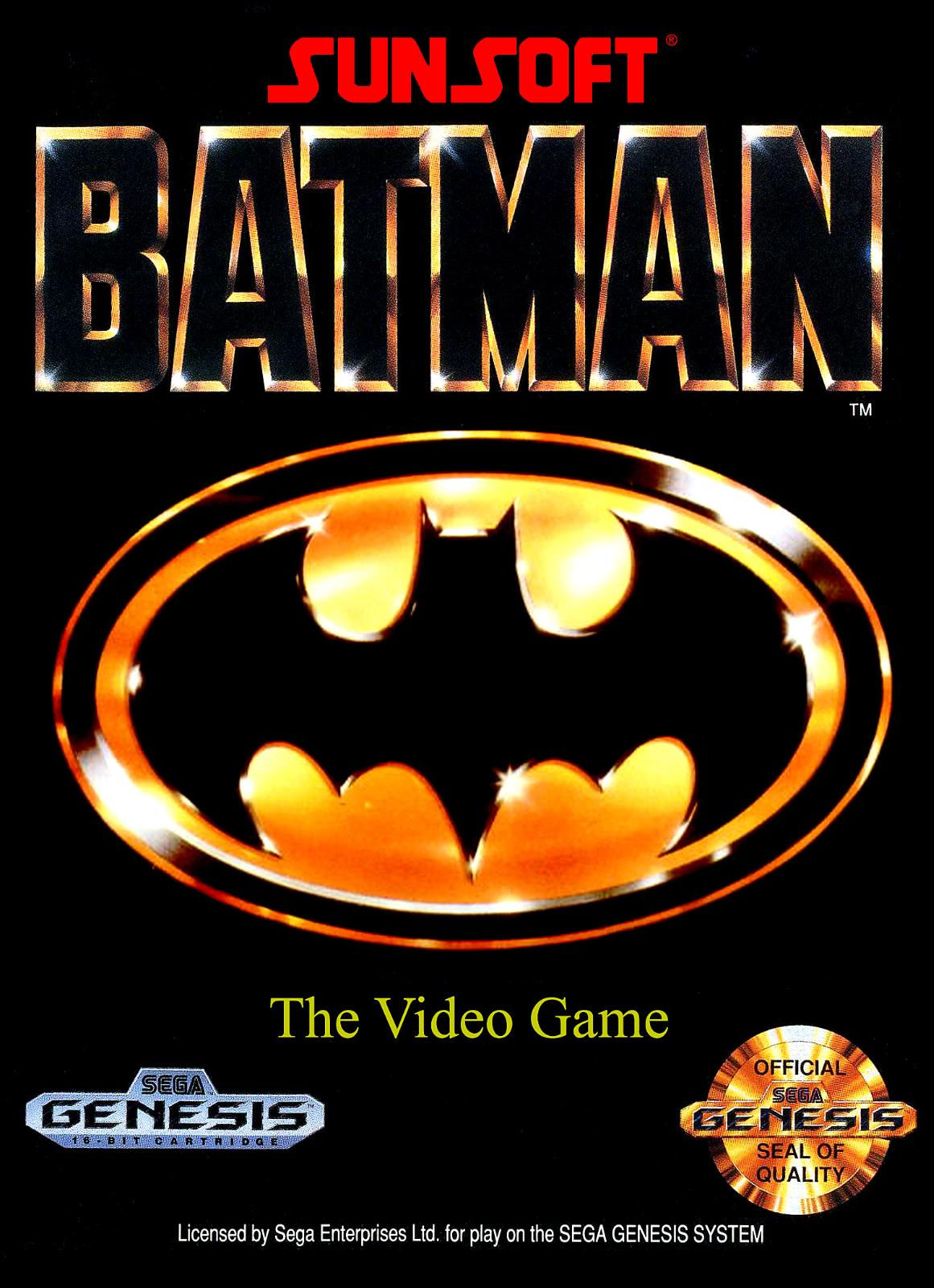 Genesis: Batman (COMPLETE)(NTSC)