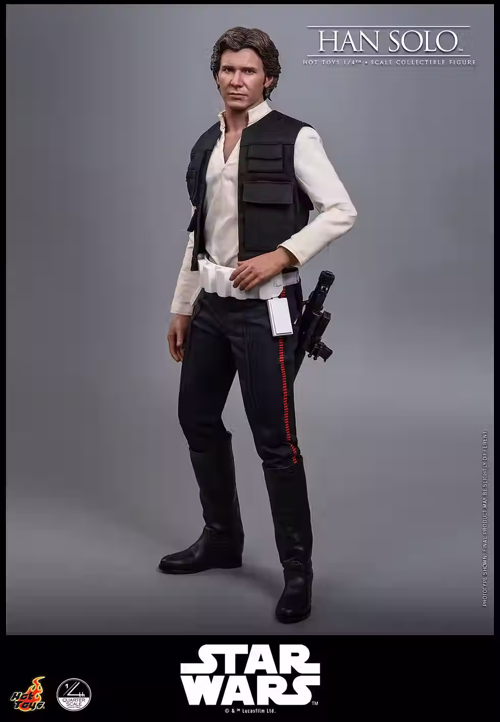 Thumbnail: Hot Toys 1/4 Han Solo - Episode IV A New Hope (NEW)