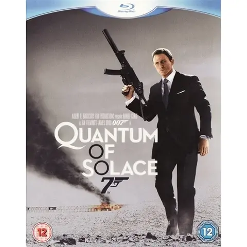 BLURAY: 007 Quantum Of Solace (12) 2008