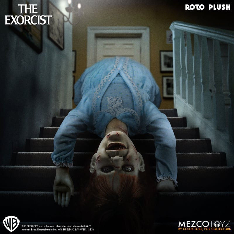 Thumbnail: MEZCO: THE EXORCIST - Regan MacNeil MDS Roto Doll 18" (NEW)