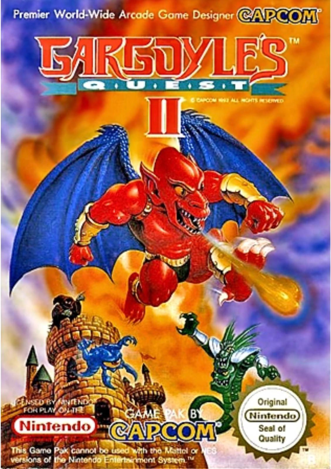 NES: Gargoyles Quest II (COMPLETE)(FAIR)