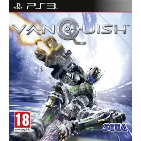 PS3: Vanquish, Complete (HOLOGRAPHOIC COVER)