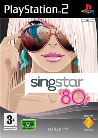 PS2: Singstar 80s, Complete (GAME ONLY)