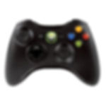 Xbox 360: Official Wireless Controller (BLACK)(UNBOXED)(FAIR)