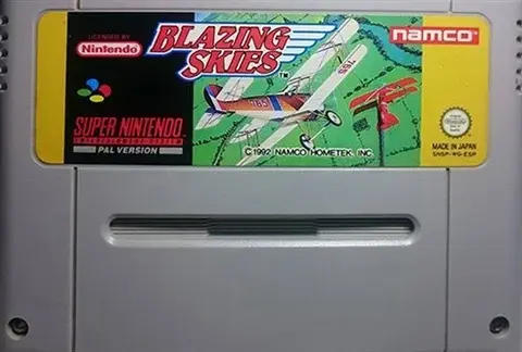 SNES: Blazing Skies (CART ONLY)