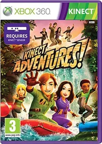 Xbox 360: Kinect Adventures (FACTORY SEALED)