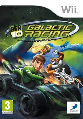WII: Ben 10: Galactic Racing (NO MANUAL)